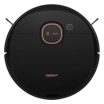 Aspirador Robot Ecovacs T5 Max | Totalmente Automático | Inteligente | LDS Navegação a Laser | Anticolisão Infravermelha - Preto - 1