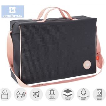 Saco de Maternidade Cambrass | Urbany Rosa 16X41,5X29 Cm - 1