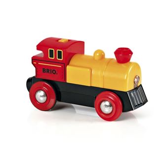Comboio de brincar BRIO Two Way Battery Powered Engine | Vermelho, Amarelo - 1