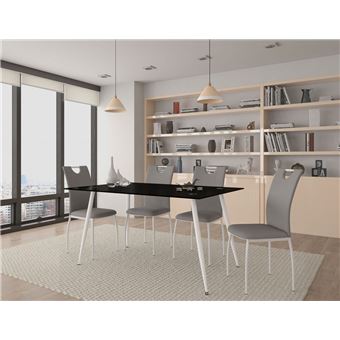 Conjunto 4 Cadeiras Ideia Home Design Bonny - Cinza - 1