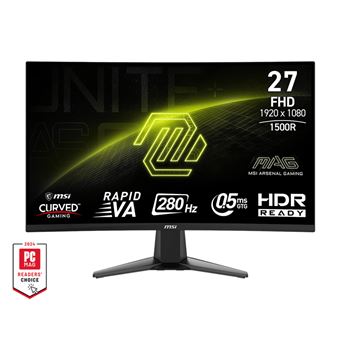 Monitor Gaming MSI MAG 276CXF | LCD | FHD | 0,5 ms | 280 Hz | 27" | E - 1