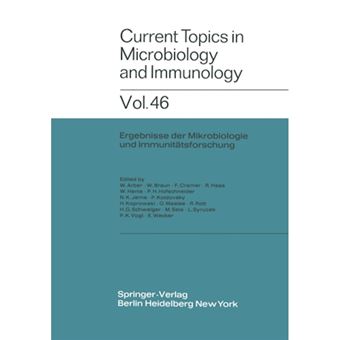 Current Topics in Microbiology and Immunology / Ergebnisse der Mikrobiologie und Immunitatsforschung - Paperback - 2012 - 1