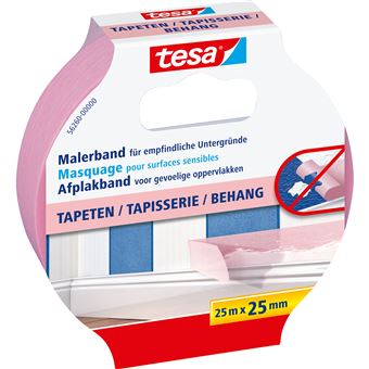 TESA 56260 Fita para pintura Adequado para uso externo Papel Rosa 25 m - 1