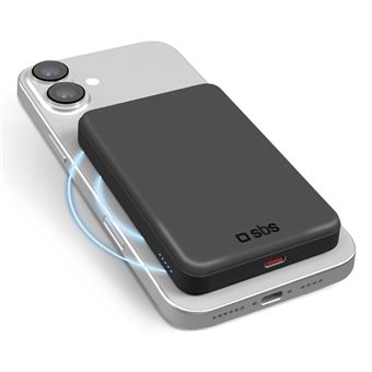 Power Bank SBS TEBB5000QI2 | 5000 mAh | Preto - 1