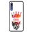Capa Hapdey para Huawei P20 Pro - P20 Plus Design Viva como um Rei em Silicone Flexível e TPU Preto_0