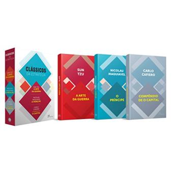 Clássicos da Estratégia. Arte da Guerra, o Príncipe, Compêndio de o Capital - Caixa - 1