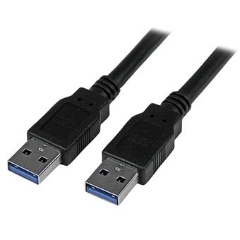 Cabo Usb StarTech.com USB3SAA3MBK | Preto - 1
