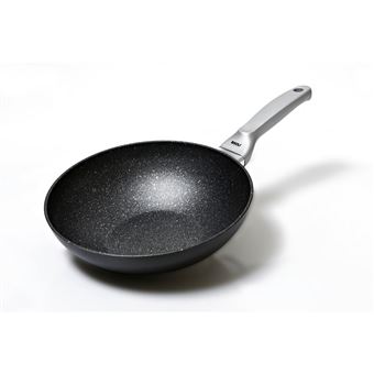 Wok Risolì Granito Premium | Alumínio Fundido sob Pressão | Antracite | 28x28x10 cm - 1