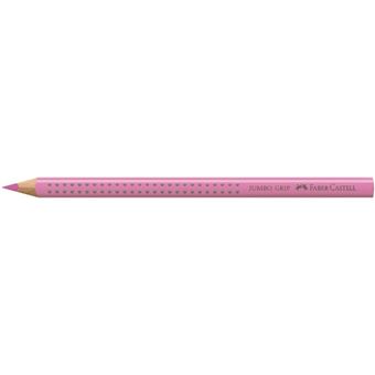 Lápis de Cor Faber-Castell Jumbo GRIP 110919 | Rosa - 1