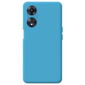Capa de Silicone MisterCapas com Proteção de câmera para Oppo A78 5G | Azul - 1