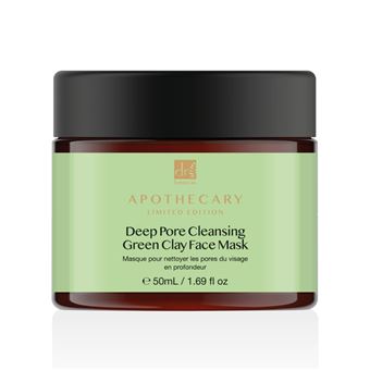 Máscara Facial de Argila Verde DR BOTANICALS para Limpeza Profunda dos Poros | 50ml - 1