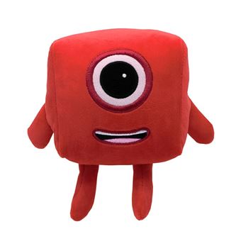 Peluche DreamWorks Numberblocks | Vermelho | 16 cm - 1