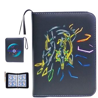 Álbum Pokémon TCG V-REEL | Couro PU com Zíper | 400 Cartas | HLX-114 - 1