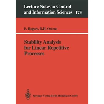Stability Analysis for Linear Repetitive Processes - Paperback - 1992 - 1