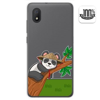 Capa Tumundosmartphone de Gel Transparente para Alcatel 1B 2020 Cartoon Panda design - 1