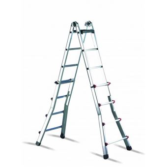 Escada Telescópica Cimco 146707 | 3,55 m | Alumínio - 1