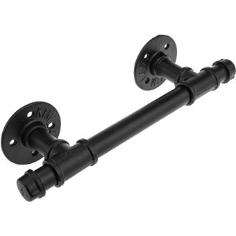 Barra de Suporte PrimeMatik 370 mm | Toalheiro Industrial e Vintage - 1