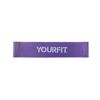 Mini Band Elástica Yourfit Equipment | Roxo - 1