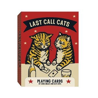 Last Call Cats Playing Cards - 1