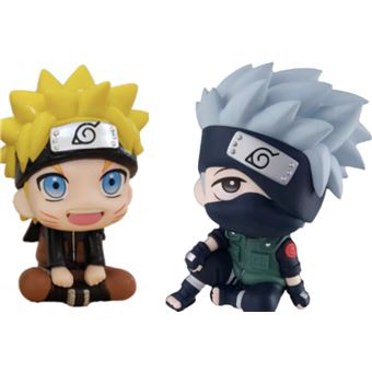 Figura Anime NARUTO EZII Uzumaki Naruto Hatake Kakashi 2 em 1 - 1