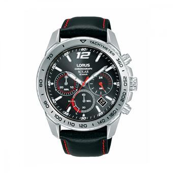 Relógio Lorus Sport Solar Chronograph RZ515AX9 | Preto - 1