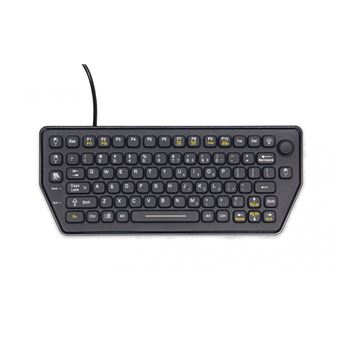 Teclado com Fios Gamber-Johnson 7300-0171 | Preto - 1