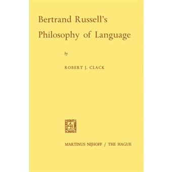 Bertrand Russell's Philosophy of Language - Paperback - 0 - 1