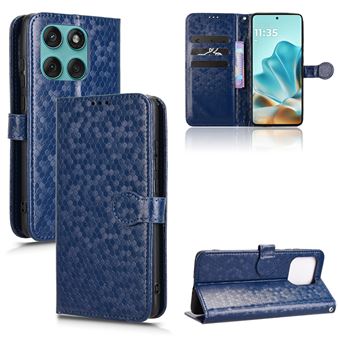 Capa FOXDOCK para Motorola Edge 60 Fusion | Fecho Magnético | TPU Macio | Compartimentos para Cartões | Azul - 1