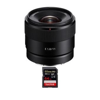 Objetiva Sony E 11mm F1.8 + 1 SanDisk 64GB Extreme PRO UHS-II SDXC 300 MB/s + PDF MCZ DIRECT 15 Técnicas para Melhorar as suas Fotografias - 1