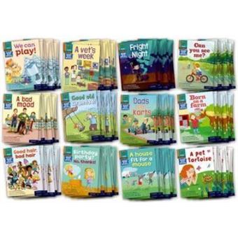 Read Write Inc Phonics Book Bag Books Orange Set 4 Storybooks Pack Of 120 - 1