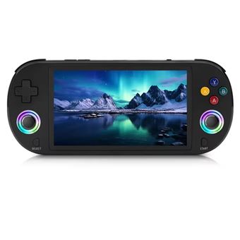 Consola de Jogos SZSMART M22PRO | 5" | Luz RGB | Suporta 30 emuladores 128GB | Preto - 1