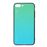 Capa TPU vidro de cor gradiente azul-ciano para Apple iPhone 8 Plus/7 Plus_0