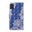 Capa Magunivers Pu Decoração com Pontos de Luz Padronizada com Suporte Magnético Padrão Floral para Samsung Galaxy A31_1