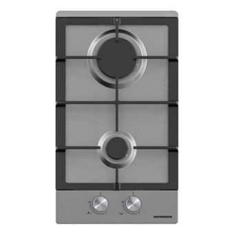 Placa a Gás Heinner HBH-M302FIX | 2 Zonas | Aço inoxidável - 1