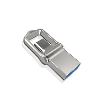 Mini PenDrive Klack FlashDrive | 128 Gb | Metal OTG Tipo-C - 1