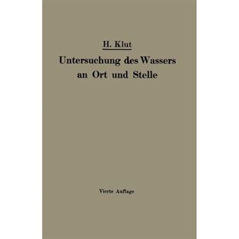 Untersuchung Des Wassers an Ort Und Stelle - Paperback / softback - 0 - 1