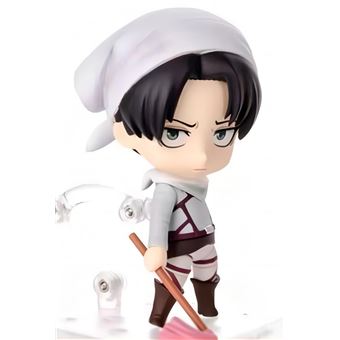 Figura Anime EZII Attack on Titan Cleaning Levi 10 WHITE - 1