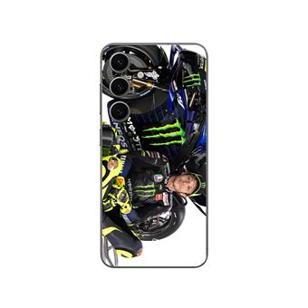 Capa Maniacase para Samsung Galaxy S25 Plus | Motos Valentino Rossi Portugal Monster Energy Yamaha - 1