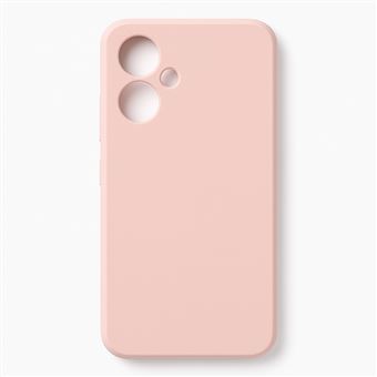 Capa skyhe para Samsung Galaxy A06 5G Silicone Líquido Rosa Suave - 1