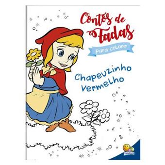 Contos de fada para colorir: Chapeuzinho vermelho - 1