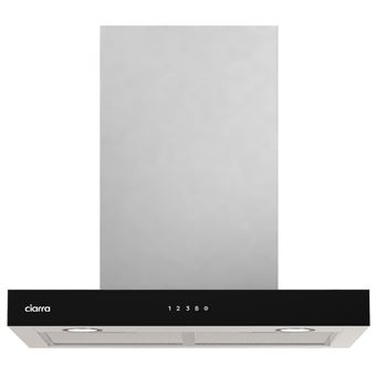 Exaustor de Parede Ciarra CD6102S | 60 cm | 650 m³/h | 59dB | 4 Velocidades | Booster | Wi-Fi | A+++ | Prata - 1
