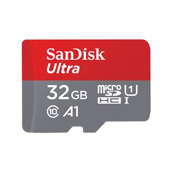 Cartão de Memória SanDisk Ultra microSD | Cinzento, Vermelho - 1