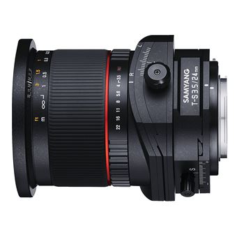 Lente de Máquina Fotográfica Samyang Tilt/Shift 24mm f/3.5 ED AS UMS, Sony A | Preto - 1