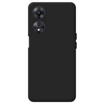 Capa de Silicone MisterCapas com Proteção de câmera para Oppo A78 5G | Preto - 1