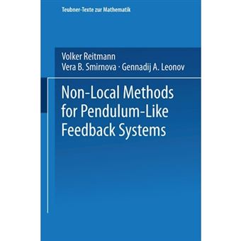 Non-Local Methods for Pendulum-Like Feedback Systems - Paperback / softback - 2013 - 1