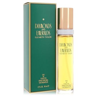 Perfume Feminino Diamonds&Emeralds Elizabeth Taylor | EDT | 1.7 oz | 50 ml - 1