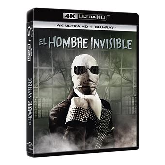 The Invisible Man (1933) (4K Ultra HD) / El hombre invisible (2Blu-ray) - 1