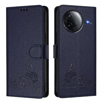 Capa ZURSANA para Xiaomi Poco F7 Ultra 5G | Suporte | Bloqueio RFID | Fecho Magnético | Azul - 1