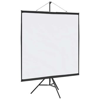 Tela de projeção com tripé vidaXL | 72" 1:1 - 1