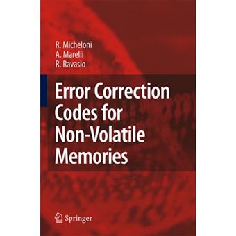 Error Correction Codes for Non-Volatile Memories - Paperback - 2010 - 1